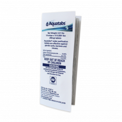 Aquatabs - 49mg 100x Water Purification Tablets